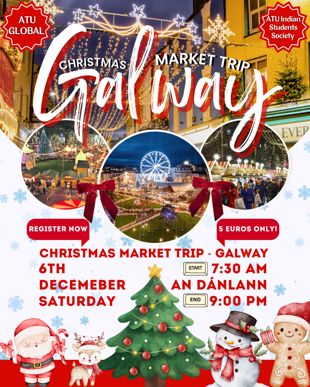 Galway - Christmas Market Trip